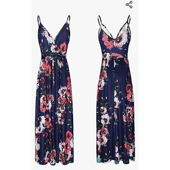 NWOT CHIC ME MAXI DRESS - Picture 6 of 7